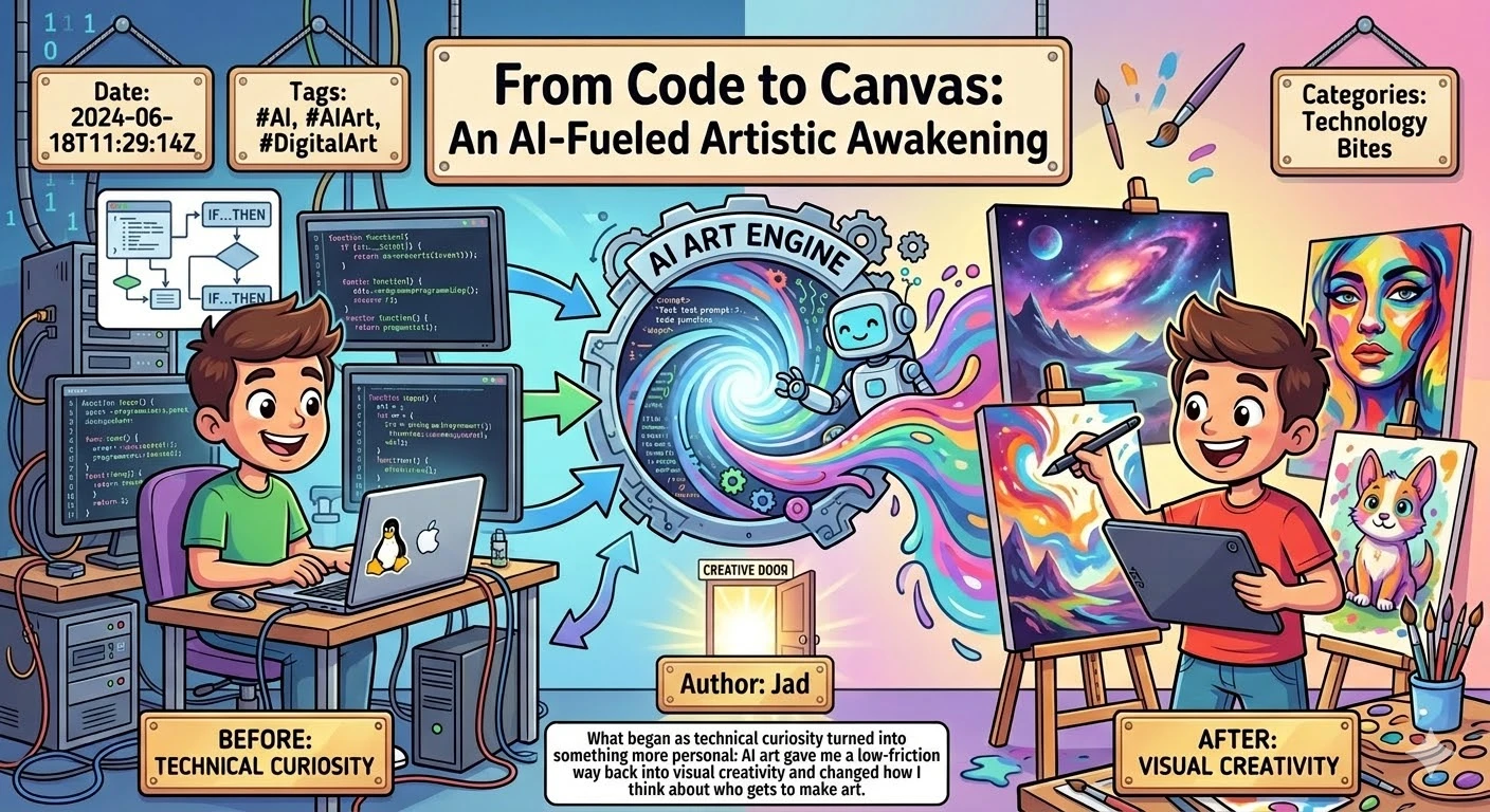 From Code to Canvas: An AI-Fueled Artistic Awakening