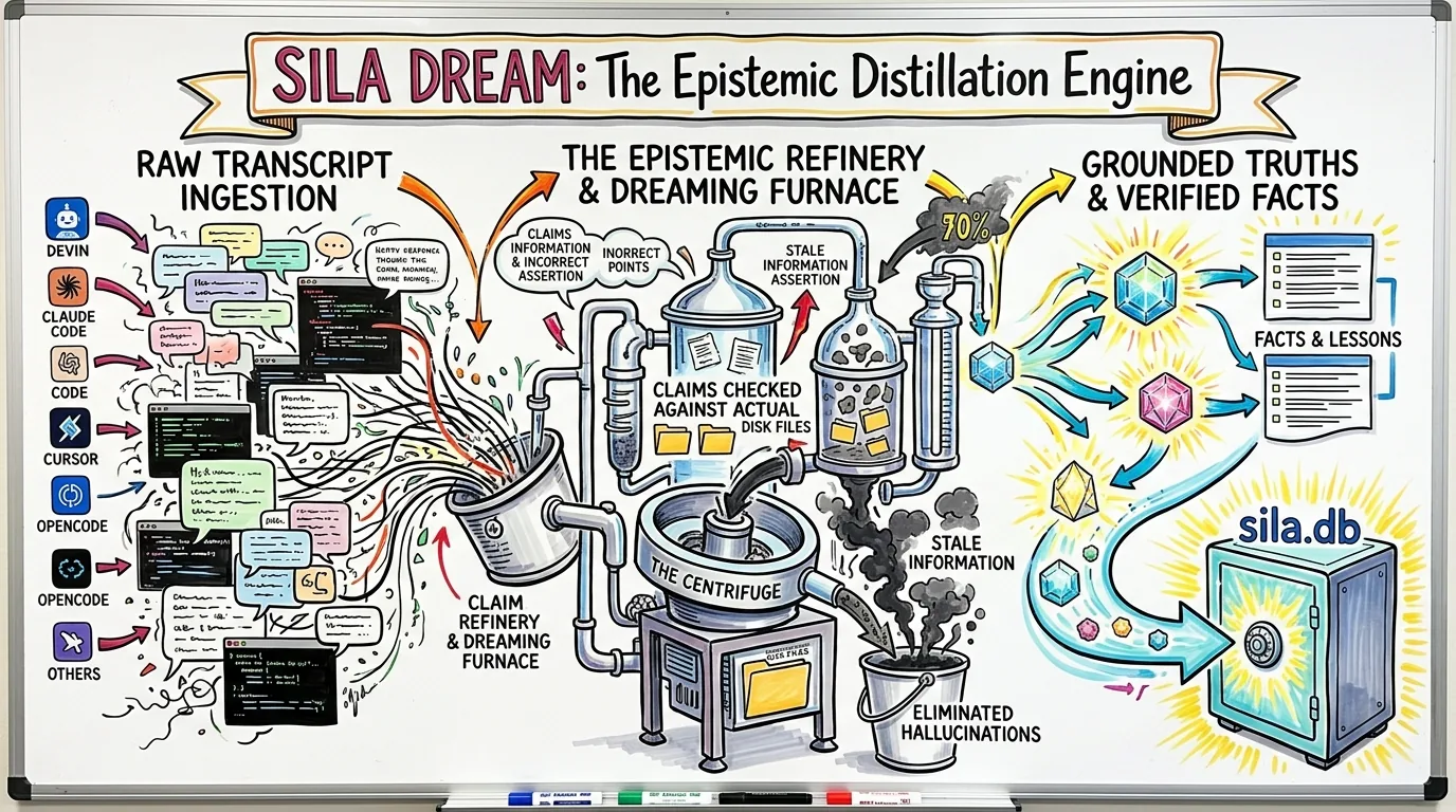 Sila Dream: The Epistemic Distillation Engine