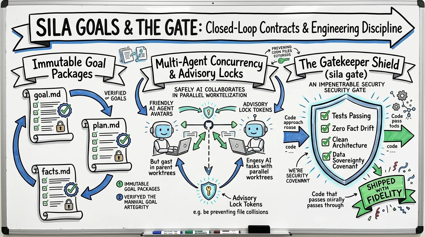 Sila Goals & The Gate: Closed-Loop Contracts & Engineering Discipline